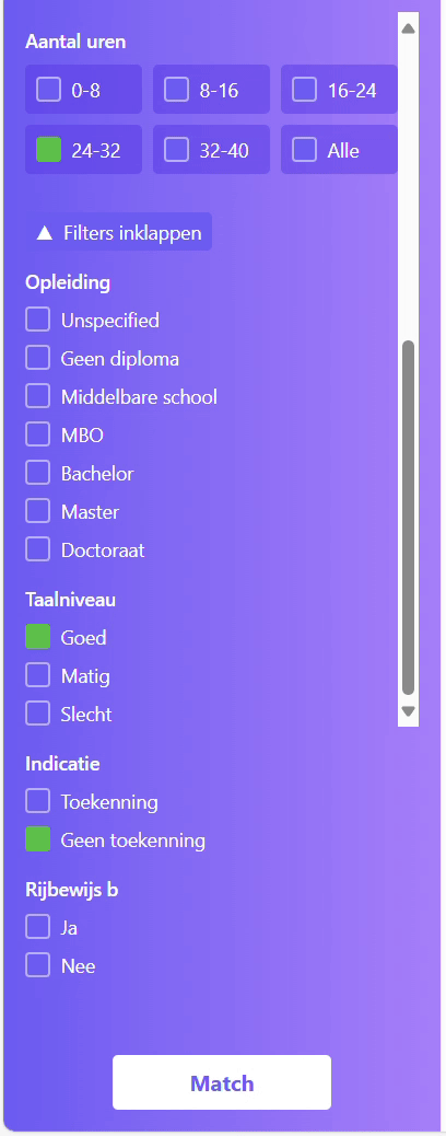 Slimme, Relevante Filters